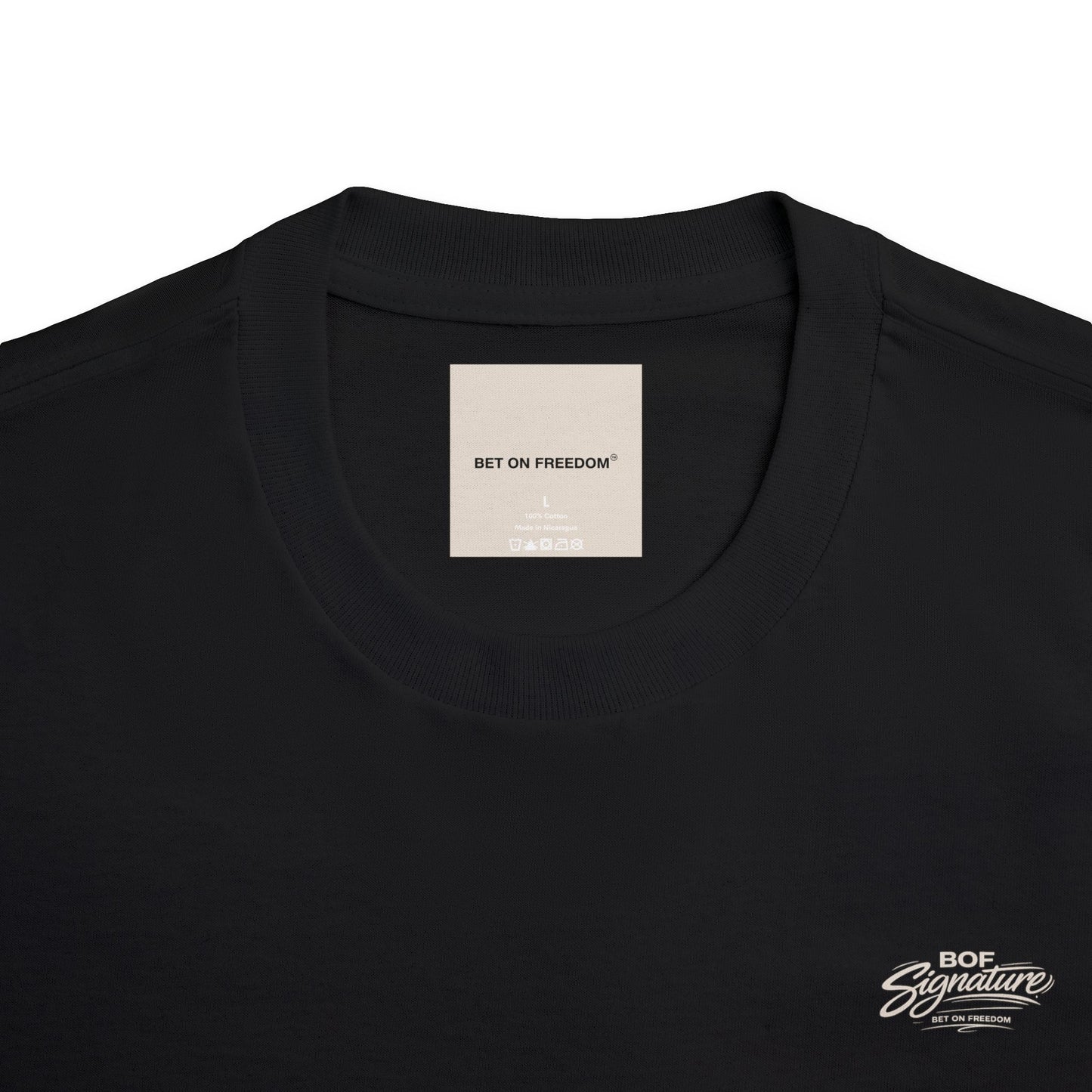 BOF Signature Eagle T-Shirt - Black