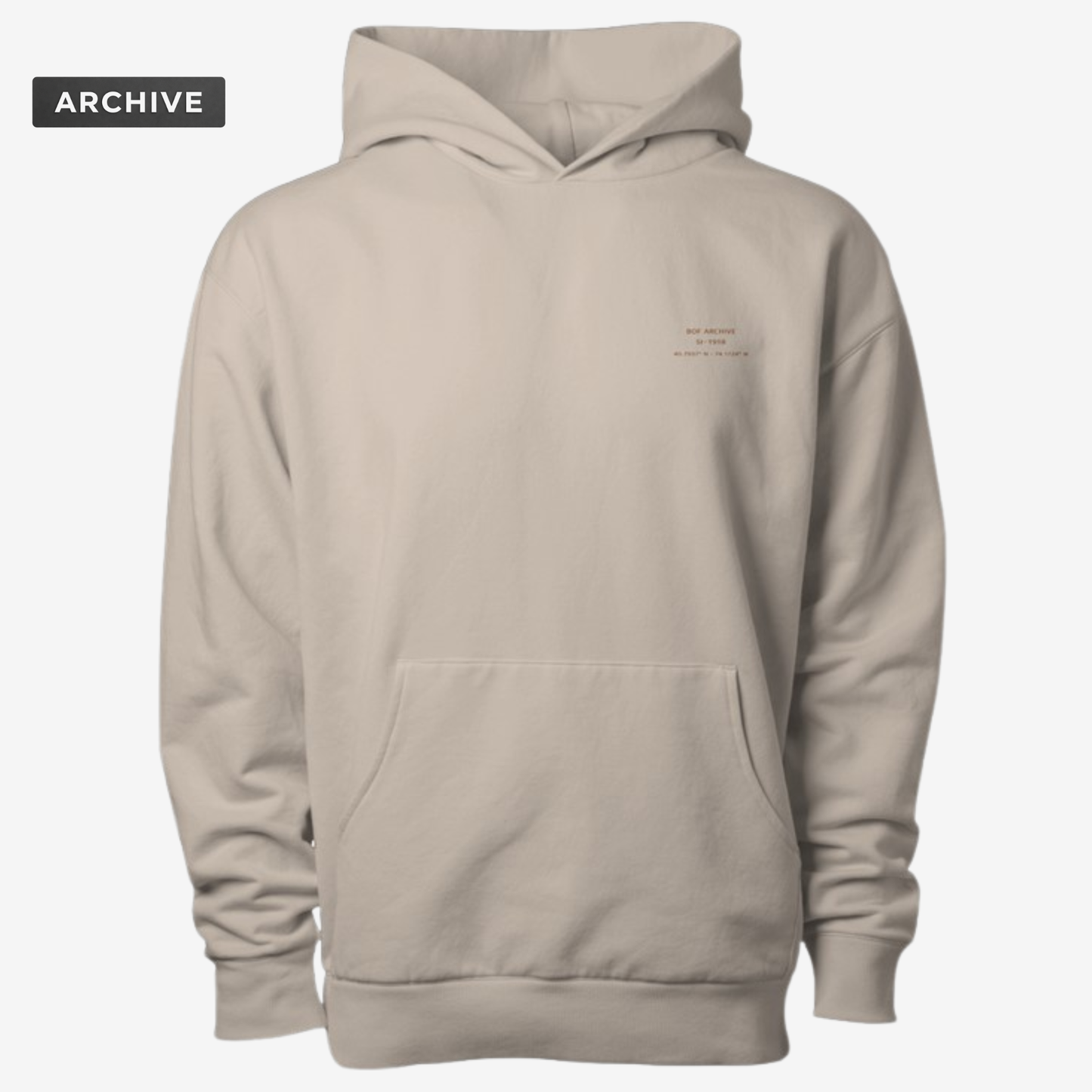 Archive 1918 Cross Grain Hoody