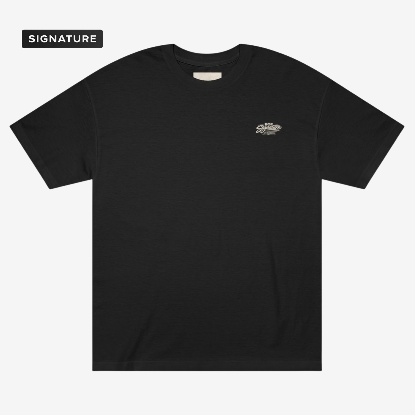 BOF Signature Eagle T-Shirt - Black